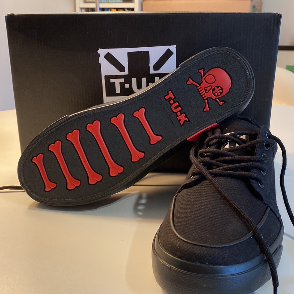 TUK New Black VLK sneakers “Sleeping with Sirens”